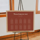 Search for boho wedding seating charts Terracotta