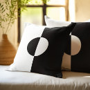 Search for black white circle pattern cushions Chic