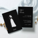 Search for handdrawn invitations Black and white
