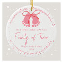 Search for name design christmas tree decorations Pink