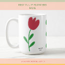 Search for red tulip mugs White