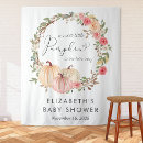Search for pumpkin baby shower backdrops Floral