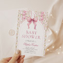 Search for arch baby shower invitations Coquette