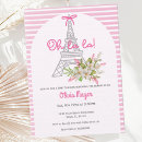 Search for oh la invitations Eiffel tower