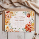 Search for rust bridal shower invitations Fall