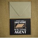 Search for awesomeness postcards Black and white