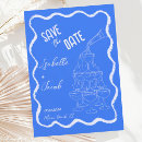 Search for champagne save the dates Retro