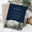 Search for snow wedding invitations Elegant