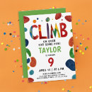 Search for rock climbing birthday invitations Cool