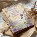 Search for plum purple wedding invitations Rustic boho
