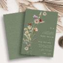 Search for purple and sage wedding invitations For her