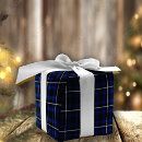 Search for blue buffalo plaid wrapping paper Retro