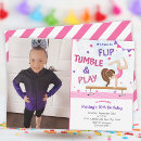 Search for gymnastics party invitations For her