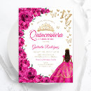 Search for fuchsia rose Quinceanera