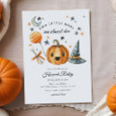 Search for twin pumpkin baby shower invitations Orange