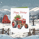 Search for tractor christmas cards Festive