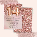 Search for girls 14th birthday invitations Fourteen