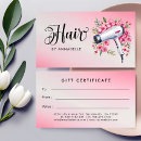 Search for salon certificate template Hair stylist