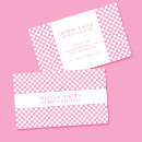 Search for checkerboard business cards Retro