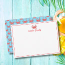 Search for fish horizontal note cards Elegant