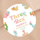 Search for yellow dinosaurs stickers For kids