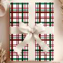 Search for red plaid christmas wrapping paper Classy