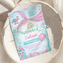 Search for blue mermaid invitations Whimsical