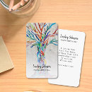 Search for profession business cards Colourful