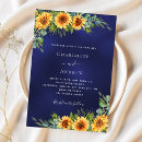 Search for blue and sunflower wedding invitations Sunflowers