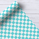 Search for aqua wrapping paper Aqua and white