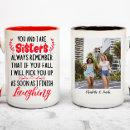 Search for funny sisters coffee mugs Sister birthday