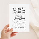 Search for brush script invitations Black