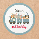 Search for animal train stickers Birthday