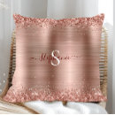 Search for rose gold cushions Brushed metal