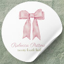 Search for feminine birthday stickers Pink