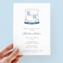 Search for nautical bridal shower invitations Navy blue and white