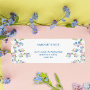 Search for spring wedding return address labels Elegant modern floral