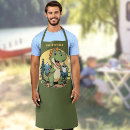 Search for funny camping aprons For him