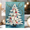 Search for white winter scene christmas cards Vintage