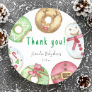 Search for christmas thank you stickers Watercolor
