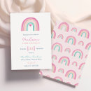 Search for rainbow heart invitations Watercolor