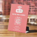 Search for wifi network signs Scan me