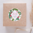 Search for aloha birthday stickers Palm leaves