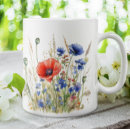 Search for red poppy flower mugs Floral