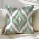 Search for green and grey cushions Pattern