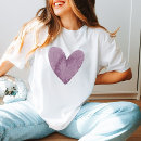 Search for purple heart tshirts Watercolor