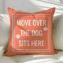 Search for dogs cushions Typography