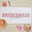 Search for bridesmaid beach towels Bachelorette party