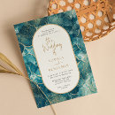 Search for teal turquoise and gold wedding invitations Couple