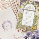 Search for lavender and white wedding invitations Couple